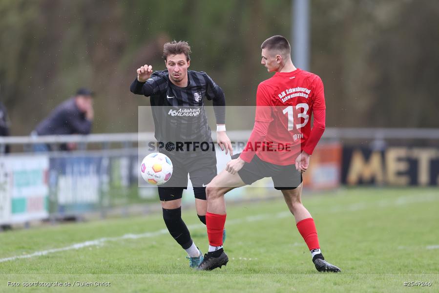 Sportgelände, Karlburg, 04.04.2026, sport, Fussball, BFV, 28. Spieltag, Landesliga Nordwest, DJK Schwebenried/Schwemmelsbach, TSV Karlburg - Bild-ID: 2549246