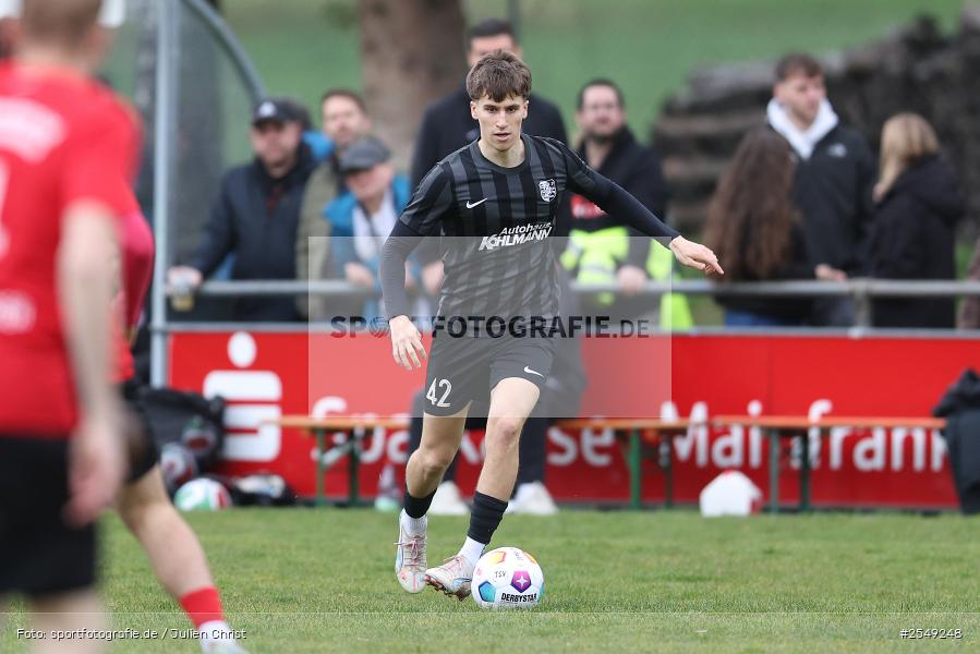 Sportgelände, Karlburg, 04.04.2026, sport, Fussball, BFV, 28. Spieltag, Landesliga Nordwest, DJK Schwebenried/Schwemmelsbach, TSV Karlburg - Bild-ID: 2549248