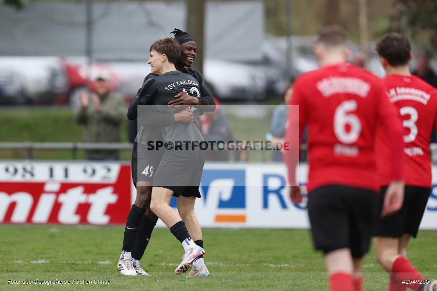 Sportgelände, Karlburg, 04.04.2026, sport, Fussball, BFV, 28. Spieltag, Landesliga Nordwest, DJK Schwebenried/Schwemmelsbach, TSV Karlburg - Bild-ID: 2549265