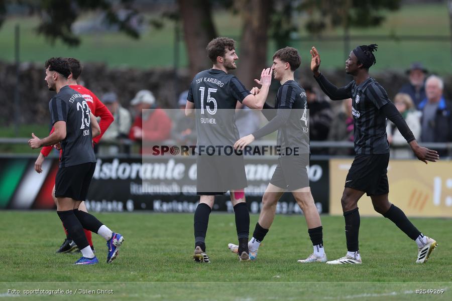 Sportgelände, Karlburg, 04.04.2026, sport, Fussball, BFV, 28. Spieltag, Landesliga Nordwest, DJK Schwebenried/Schwemmelsbach, TSV Karlburg - Bild-ID: 2549269