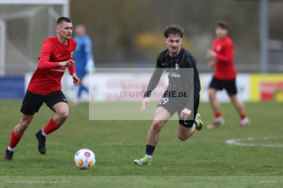 Sportgelände, Karlburg, 04.04.2026, sport, Fussball, BFV, 28. Spieltag, Landesliga Nordwest, DJK Schwebenried/Schwemmelsbach, TSV Karlburg - Bild-ID: 2549286