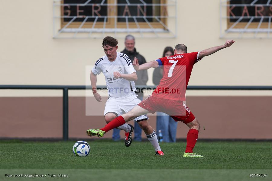sport, Sportgelände, RV Viktoria Wombach, Kreisklasse Würzburg Gr. 3, Karsbach, Fussball, BFV, 24. Spieltag, 04.04.2026, (SG 1) FC Karsbach - Bild-ID: 2549306
