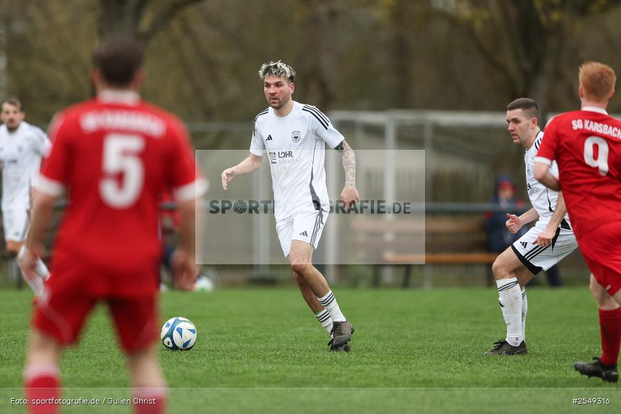sport, Sportgelände, RV Viktoria Wombach, Kreisklasse Würzburg Gr. 3, Karsbach, Fussball, BFV, 24. Spieltag, 04.04.2026, (SG 1) FC Karsbach - Bild-ID: 2549316