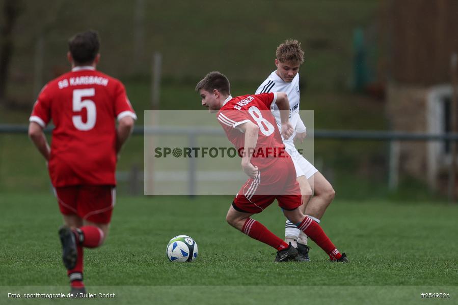 sport, Sportgelände, RV Viktoria Wombach, Kreisklasse Würzburg Gr. 3, Karsbach, Fussball, BFV, 24. Spieltag, 04.04.2026, (SG 1) FC Karsbach - Bild-ID: 2549326