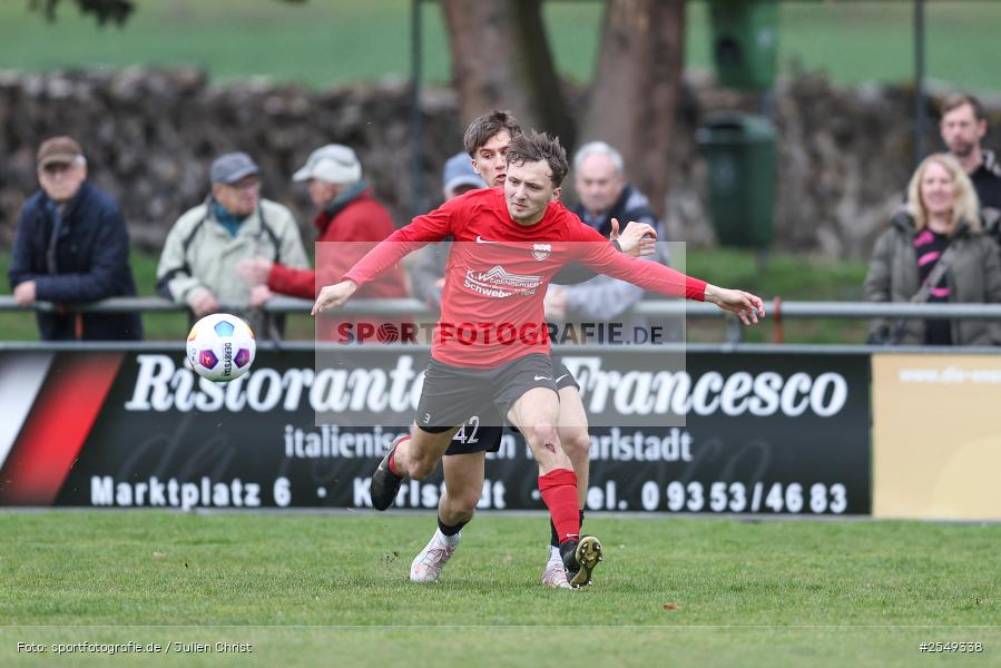 sport, TSV Karlburg, Sportgelände, Landesliga Nordwest, Karlburg, Fussball, DJK Schwebenried/Schwemmelsbach, BFV, 28. Spieltag, 04.04.2026 - Bild-ID: 2549338