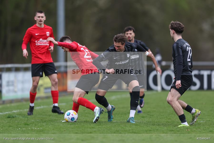 sport, TSV Karlburg, Sportgelände, Landesliga Nordwest, Karlburg, Fussball, DJK Schwebenried/Schwemmelsbach, BFV, 28. Spieltag, 04.04.2026 - Bild-ID: 2549347