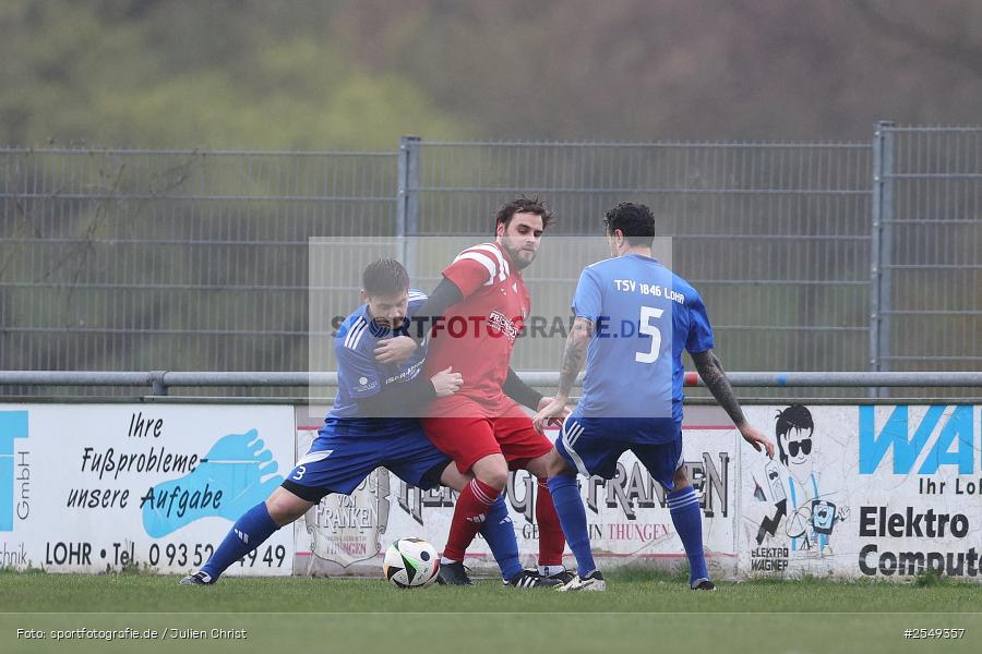 Sportgelände, Lohr am Main, 04.04.2026, sport, Fussball, BFV, 20. Spieltag, A-Klasse Würzburg Gr. 5, TuS Frammersbach III, TSV Lohr II - Bild-ID: 2549357