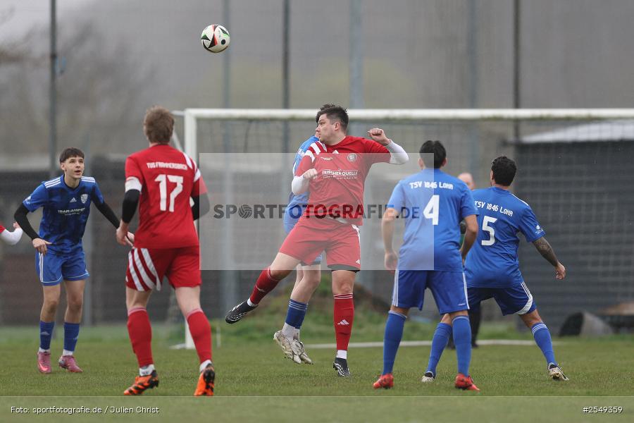 Sportgelände, Lohr am Main, 04.04.2026, sport, Fussball, BFV, 20. Spieltag, A-Klasse Würzburg Gr. 5, TuS Frammersbach III, TSV Lohr II - Bild-ID: 2549359