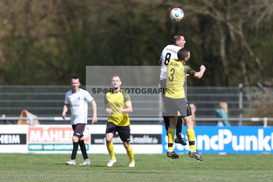 Fundamentum Sportpark, Karlburg, 06.04.2026, sport, Fussball, BFV, Nachholspieltag, Kreisliga Würzburg, BSC Aura, TSV Karlburg II - Bild-ID: 2549381