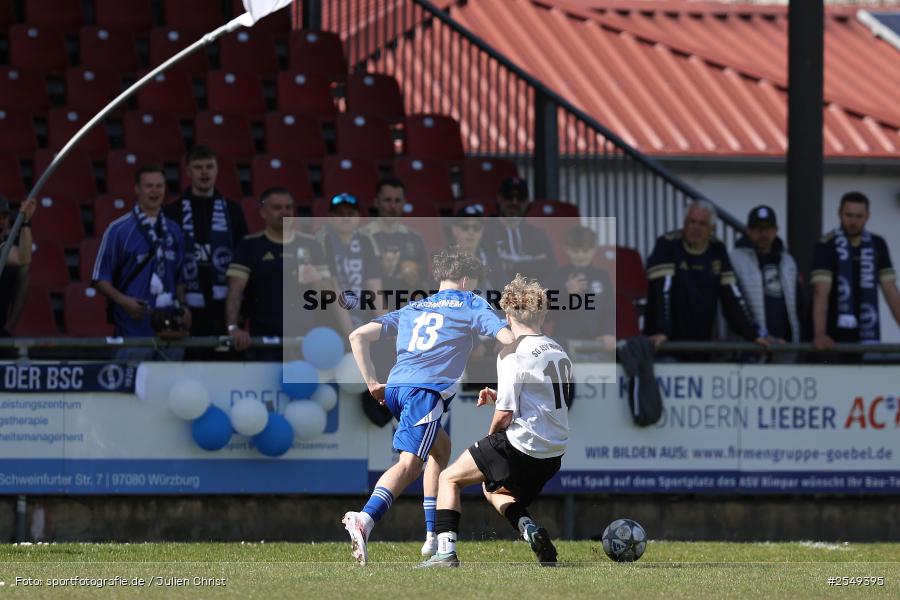Schömig-Digitaldruck-Arena, Rimpar, 06.04.2026, sport, Fussball, BFV, Bezirksfinale, U19 Volksbanken-Raiffeisenbanken-Pokal, BSC Aschaffenburg-Schweinheim, (SG) ASV Rimpar - Bild-ID: 2549395