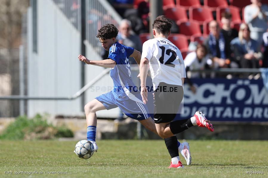 Schömig-Digitaldruck-Arena, Rimpar, 06.04.2026, sport, Fussball, BFV, Bezirksfinale, U19 Volksbanken-Raiffeisenbanken-Pokal, BSC Aschaffenburg-Schweinheim, (SG) ASV Rimpar - Bild-ID: 2549396