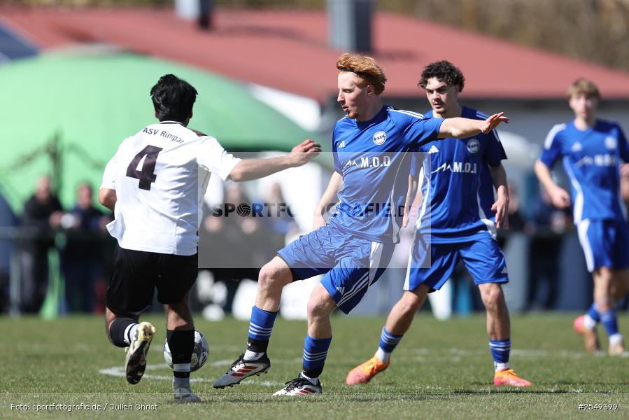 Schömig-Digitaldruck-Arena, Rimpar, 06.04.2026, sport, Fussball, BFV, Bezirksfinale, U19 Volksbanken-Raiffeisenbanken-Pokal, BSC Aschaffenburg-Schweinheim, (SG) ASV Rimpar - Bild-ID: 2549399