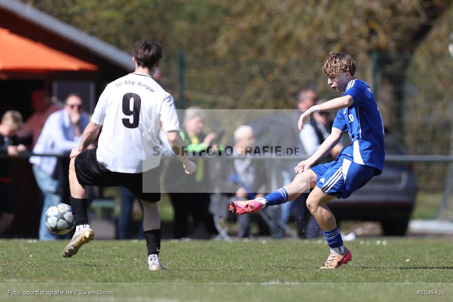 Schömig-Digitaldruck-Arena, Rimpar, 06.04.2026, sport, Fussball, BFV, Bezirksfinale, U19 Volksbanken-Raiffeisenbanken-Pokal, BSC Aschaffenburg-Schweinheim, (SG) ASV Rimpar - Bild-ID: 2549426