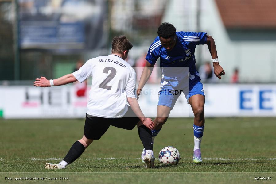 sport, U19 Volksbanken-Raiffeisenbanken-Pokal, Schömig-Digitaldruck-Arena, Rimpar, Fussball, Bezirksfinale, BSC Aschaffenburg-Schweinheim, BFV, 06.04.2026, (SG) ASV Rimpar - Bild-ID: 2549613