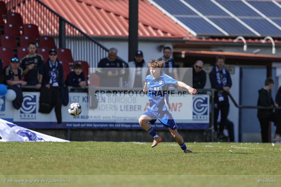 sport, U19 Volksbanken-Raiffeisenbanken-Pokal, Schömig-Digitaldruck-Arena, Rimpar, Fussball, Bezirksfinale, BSC Aschaffenburg-Schweinheim, BFV, 06.04.2026, (SG) ASV Rimpar - Bild-ID: 2549643