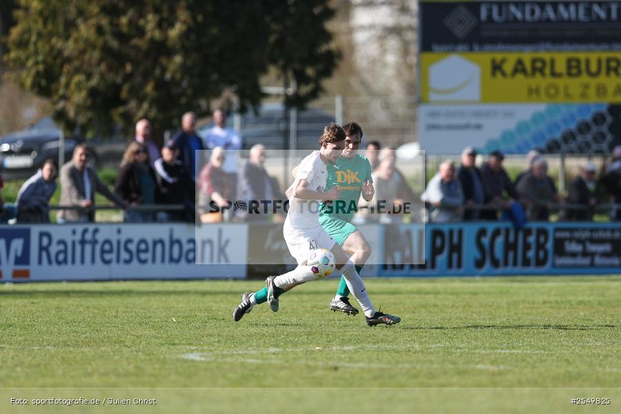 Fundamentum Sportpark, Karlburg, 06.04.2026, sport, Fussball, BFV, Landesliga Nordwest, 14. Spieltag, DJK Don Bosco Bamberg, TSV Karlburg - Bild-ID: 2549825