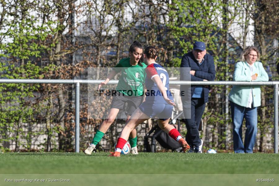 sport, Würzburg, Viertelfinale, SB-DJK Würzburg, Hiscox Bezirkspokal Frauen, Fussball, FFC Adelsberg-Karsbach, DJK-Stadion, BFV, 06.04.2026 - Bild-ID: 2549865
