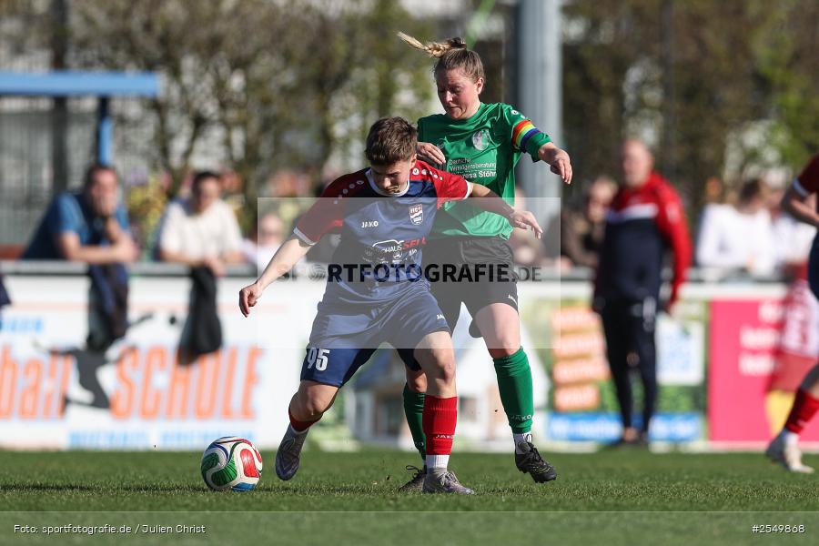 sport, Würzburg, Viertelfinale, SB-DJK Würzburg, Hiscox Bezirkspokal Frauen, Fussball, FFC Adelsberg-Karsbach, DJK-Stadion, BFV, 06.04.2026 - Bild-ID: 2549868