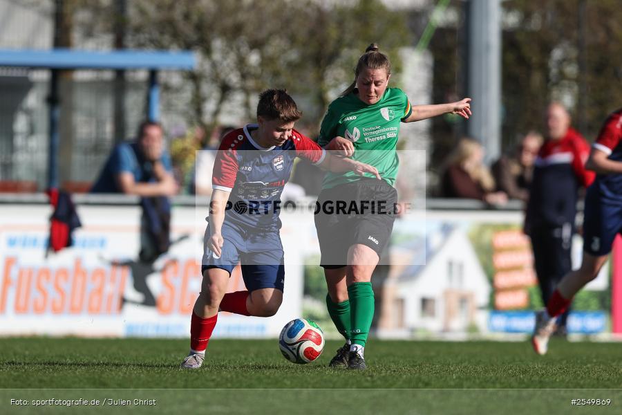 sport, Würzburg, Viertelfinale, SB-DJK Würzburg, Hiscox Bezirkspokal Frauen, Fussball, FFC Adelsberg-Karsbach, DJK-Stadion, BFV, 06.04.2026 - Bild-ID: 2549869