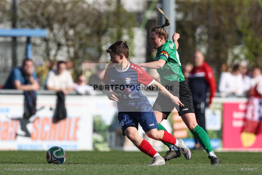 sport, Würzburg, Viertelfinale, SB-DJK Würzburg, Hiscox Bezirkspokal Frauen, Fussball, FFC Adelsberg-Karsbach, DJK-Stadion, BFV, 06.04.2026 - Bild-ID: 2549870