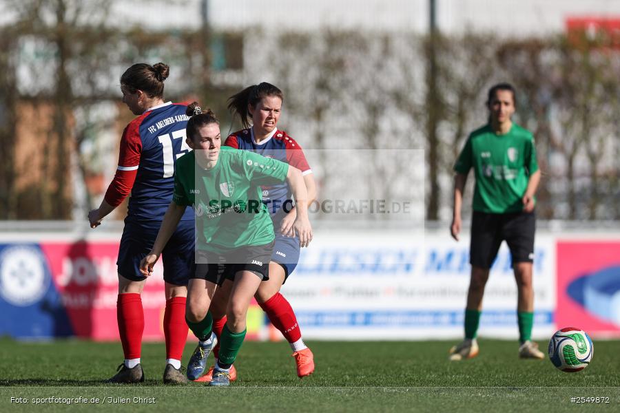 sport, Würzburg, Viertelfinale, SB-DJK Würzburg, Hiscox Bezirkspokal Frauen, Fussball, FFC Adelsberg-Karsbach, DJK-Stadion, BFV, 06.04.2026 - Bild-ID: 2549872