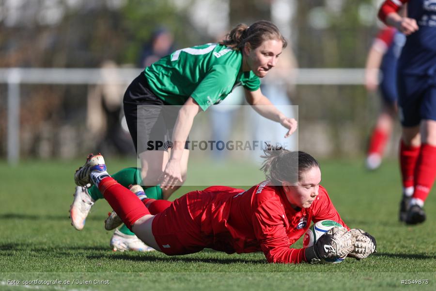 sport, Würzburg, Viertelfinale, SB-DJK Würzburg, Hiscox Bezirkspokal Frauen, Fussball, FFC Adelsberg-Karsbach, DJK-Stadion, BFV, 06.04.2026 - Bild-ID: 2549873