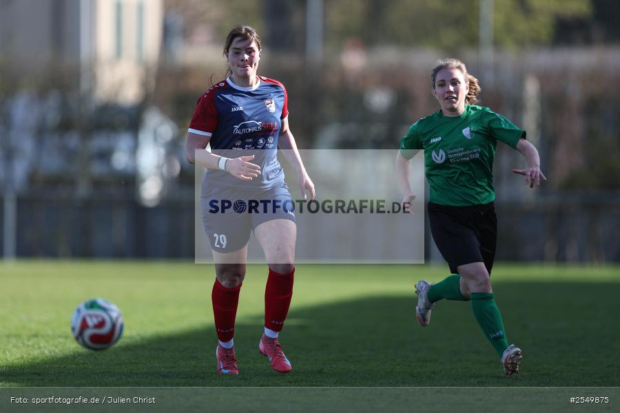 sport, Würzburg, Viertelfinale, SB-DJK Würzburg, Hiscox Bezirkspokal Frauen, Fussball, FFC Adelsberg-Karsbach, DJK-Stadion, BFV, 06.04.2026 - Bild-ID: 2549875