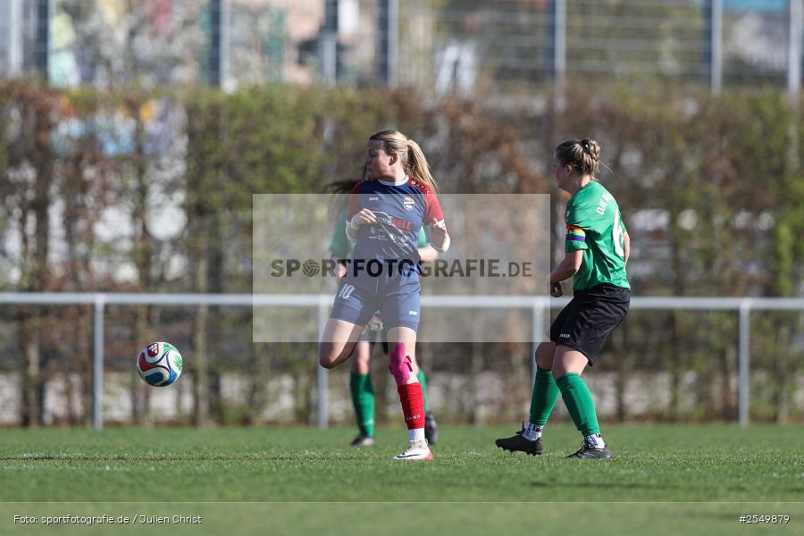 sport, Würzburg, Viertelfinale, SB-DJK Würzburg, Hiscox Bezirkspokal Frauen, Fussball, FFC Adelsberg-Karsbach, DJK-Stadion, BFV, 06.04.2026 - Bild-ID: 2549879