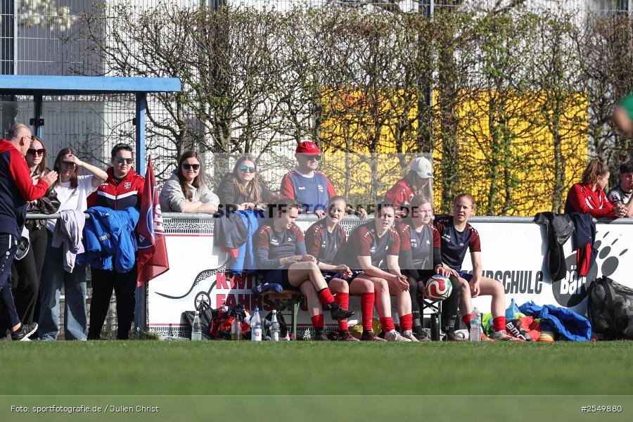 sport, Würzburg, Viertelfinale, SB-DJK Würzburg, Hiscox Bezirkspokal Frauen, Fussball, FFC Adelsberg-Karsbach, DJK-Stadion, BFV, 06.04.2026 - Bild-ID: 2549880