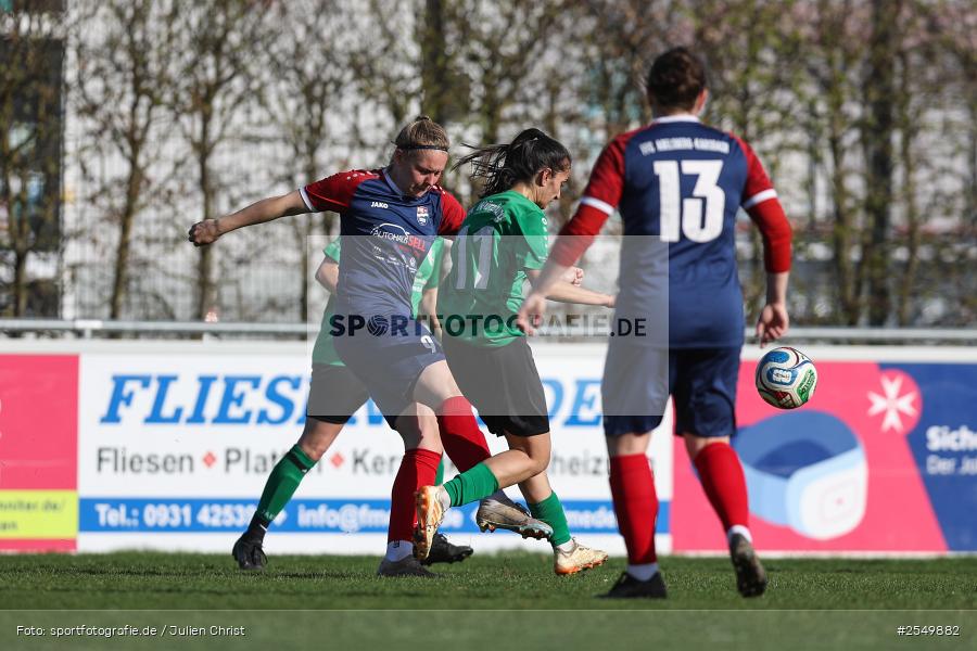 sport, Würzburg, Viertelfinale, SB-DJK Würzburg, Hiscox Bezirkspokal Frauen, Fussball, FFC Adelsberg-Karsbach, DJK-Stadion, BFV, 06.04.2026 - Bild-ID: 2549882