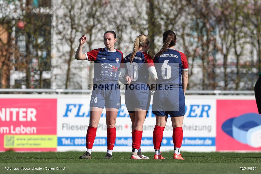 sport, Würzburg, Viertelfinale, SB-DJK Würzburg, Hiscox Bezirkspokal Frauen, Fussball, FFC Adelsberg-Karsbach, DJK-Stadion, BFV, 06.04.2026 - Bild-ID: 2549884