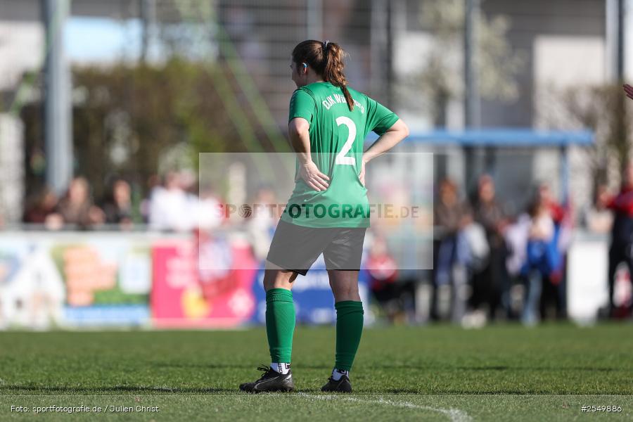 sport, Würzburg, Viertelfinale, SB-DJK Würzburg, Hiscox Bezirkspokal Frauen, Fussball, FFC Adelsberg-Karsbach, DJK-Stadion, BFV, 06.04.2026 - Bild-ID: 2549886