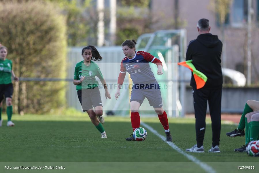sport, Würzburg, Viertelfinale, SB-DJK Würzburg, Hiscox Bezirkspokal Frauen, Fussball, FFC Adelsberg-Karsbach, DJK-Stadion, BFV, 06.04.2026 - Bild-ID: 2549888