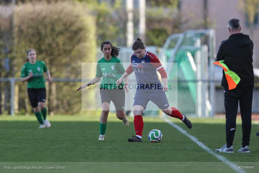 sport, Würzburg, Viertelfinale, SB-DJK Würzburg, Hiscox Bezirkspokal Frauen, Fussball, FFC Adelsberg-Karsbach, DJK-Stadion, BFV, 06.04.2026 - Bild-ID: 2549891