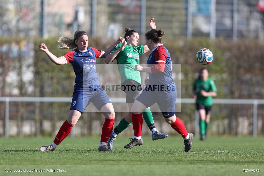 sport, Würzburg, Viertelfinale, SB-DJK Würzburg, Hiscox Bezirkspokal Frauen, Fussball, FFC Adelsberg-Karsbach, DJK-Stadion, BFV, 06.04.2026 - Bild-ID: 2549892