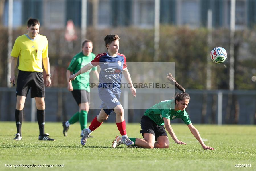 sport, Würzburg, Viertelfinale, SB-DJK Würzburg, Hiscox Bezirkspokal Frauen, Fussball, FFC Adelsberg-Karsbach, DJK-Stadion, BFV, 06.04.2026 - Bild-ID: 2549893