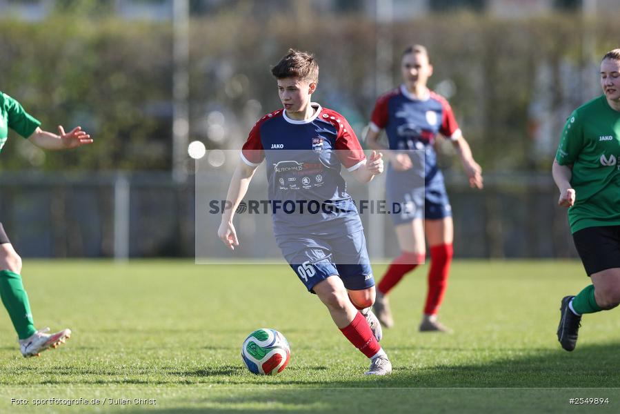 sport, Würzburg, Viertelfinale, SB-DJK Würzburg, Hiscox Bezirkspokal Frauen, Fussball, FFC Adelsberg-Karsbach, DJK-Stadion, BFV, 06.04.2026 - Bild-ID: 2549894