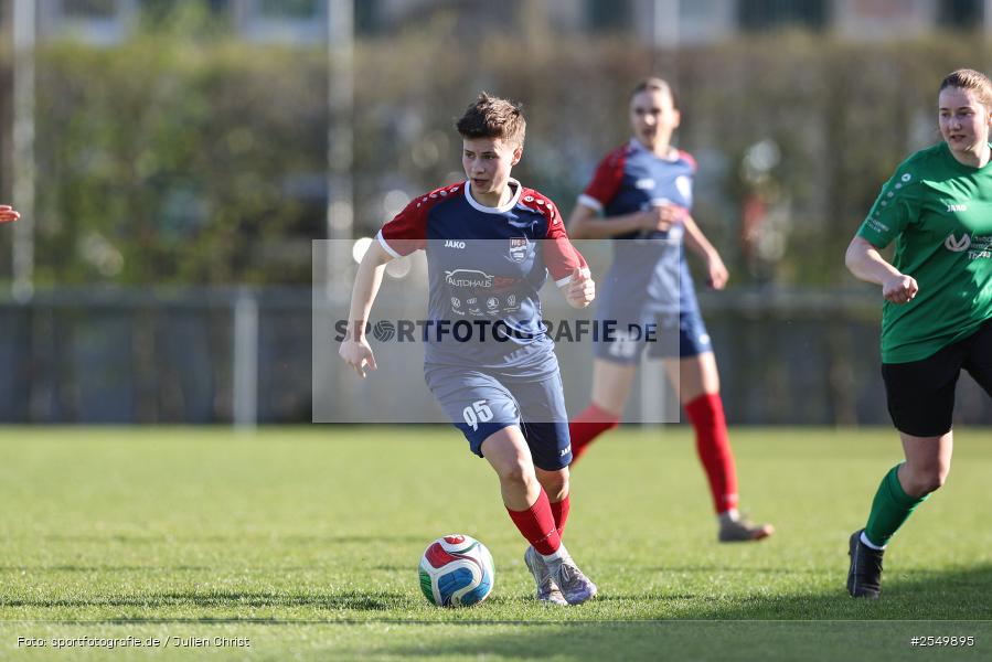 sport, Würzburg, Viertelfinale, SB-DJK Würzburg, Hiscox Bezirkspokal Frauen, Fussball, FFC Adelsberg-Karsbach, DJK-Stadion, BFV, 06.04.2026 - Bild-ID: 2549895