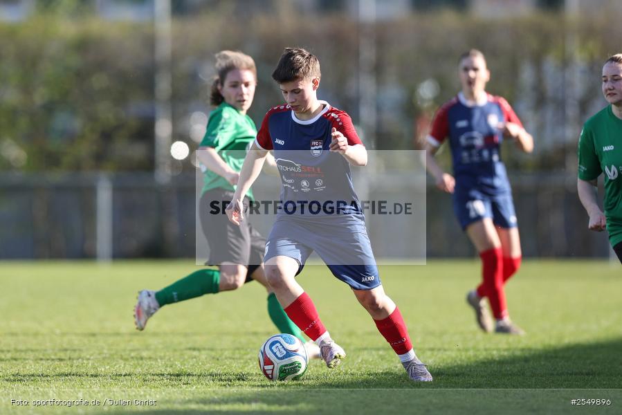 sport, Würzburg, Viertelfinale, SB-DJK Würzburg, Hiscox Bezirkspokal Frauen, Fussball, FFC Adelsberg-Karsbach, DJK-Stadion, BFV, 06.04.2026 - Bild-ID: 2549896