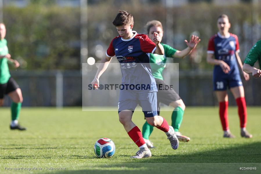 sport, Würzburg, Viertelfinale, SB-DJK Würzburg, Hiscox Bezirkspokal Frauen, Fussball, FFC Adelsberg-Karsbach, DJK-Stadion, BFV, 06.04.2026 - Bild-ID: 2549898