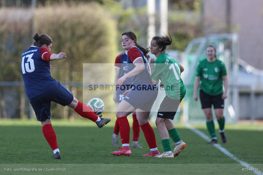 sport, Würzburg, Viertelfinale, SB-DJK Würzburg, Hiscox Bezirkspokal Frauen, Fussball, FFC Adelsberg-Karsbach, DJK-Stadion, BFV, 06.04.2026 - Bild-ID: 2549914