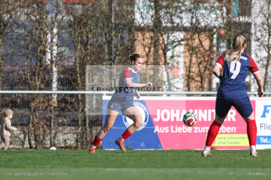 sport, Würzburg, Viertelfinale, SB-DJK Würzburg, Hiscox Bezirkspokal Frauen, Fussball, FFC Adelsberg-Karsbach, DJK-Stadion, BFV, 06.04.2026 - Bild-ID: 2549922