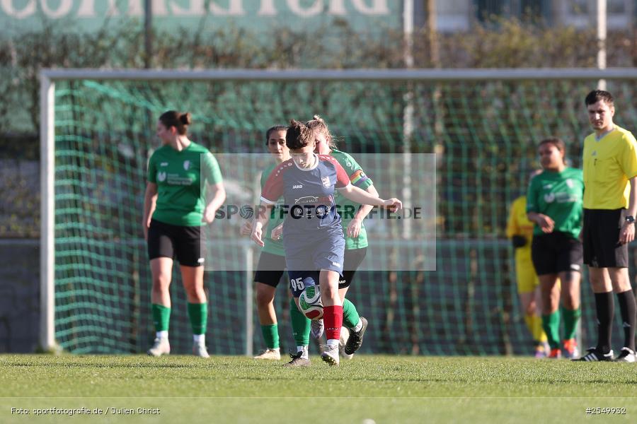 sport, Würzburg, Viertelfinale, SB-DJK Würzburg, Hiscox Bezirkspokal Frauen, Fussball, FFC Adelsberg-Karsbach, DJK-Stadion, BFV, 06.04.2026 - Bild-ID: 2549932