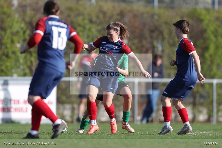 DJK-Stadion, Würzburg, 06.04.2026, sport, Fussball, BFV, Viertelfinale, Hiscox Bezirkspokal Frauen, FFC Adelsberg-Karsbach, SB-DJK Würzburg - Bild-ID: 2549934