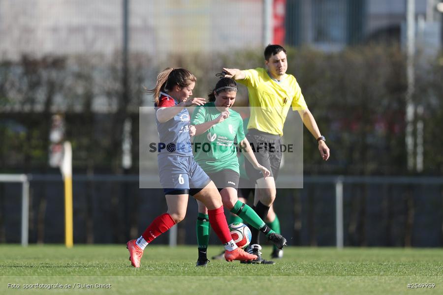 DJK-Stadion, Würzburg, 06.04.2026, sport, Fussball, BFV, Viertelfinale, Hiscox Bezirkspokal Frauen, FFC Adelsberg-Karsbach, SB-DJK Würzburg - Bild-ID: 2549939