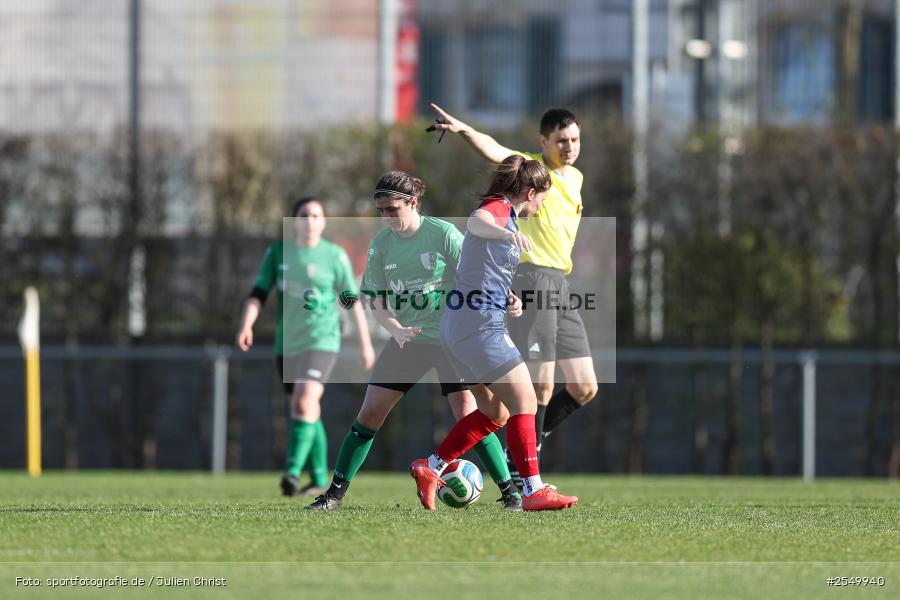 DJK-Stadion, Würzburg, 06.04.2026, sport, Fussball, BFV, Viertelfinale, Hiscox Bezirkspokal Frauen, FFC Adelsberg-Karsbach, SB-DJK Würzburg - Bild-ID: 2549940