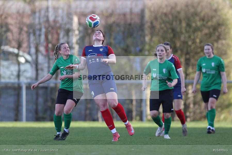 sport, Würzburg, Viertelfinale, SB-DJK Würzburg, Hiscox Bezirkspokal Frauen, Fussball, FFC Adelsberg-Karsbach, DJK-Stadion, BFV, 06.04.2026 - Bild-ID: 2549943