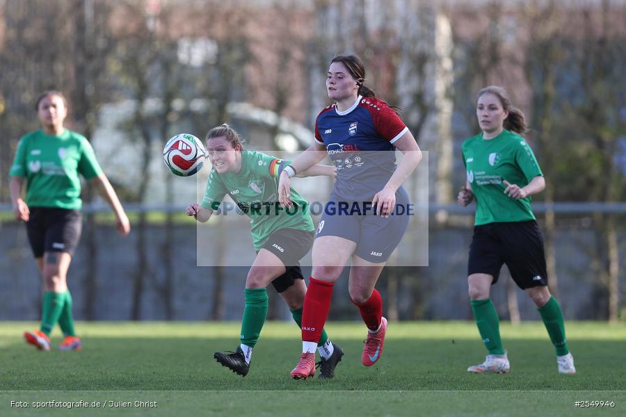 sport, Würzburg, Viertelfinale, SB-DJK Würzburg, Hiscox Bezirkspokal Frauen, Fussball, FFC Adelsberg-Karsbach, DJK-Stadion, BFV, 06.04.2026 - Bild-ID: 2549946