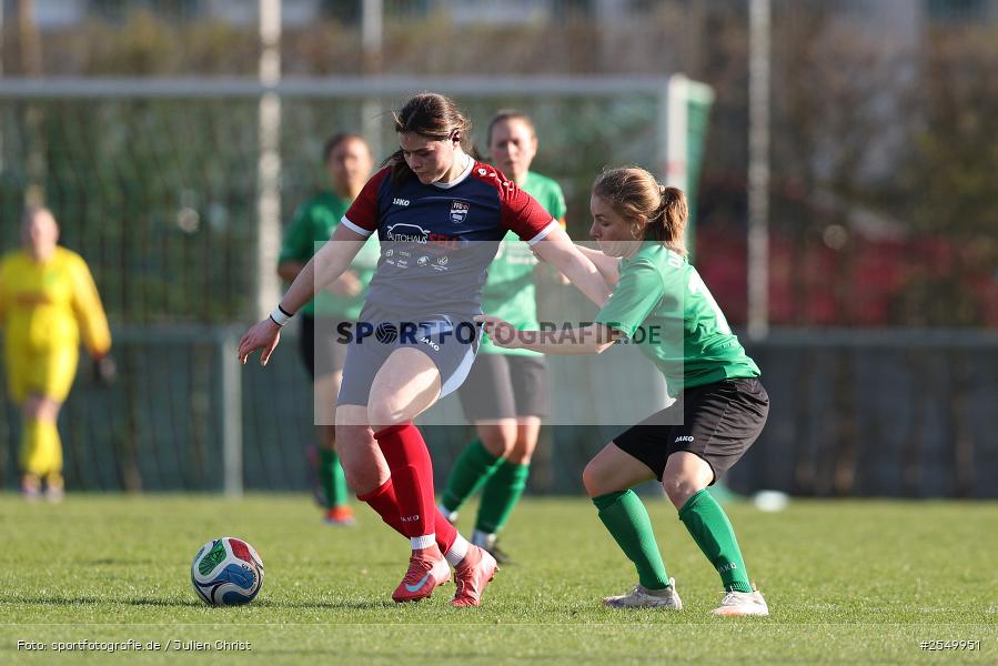 sport, Würzburg, Viertelfinale, SB-DJK Würzburg, Hiscox Bezirkspokal Frauen, Fussball, FFC Adelsberg-Karsbach, DJK-Stadion, BFV, 06.04.2026 - Bild-ID: 2549951