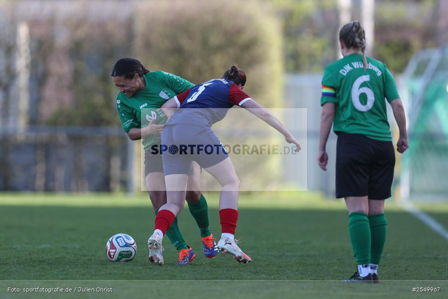 sport, Würzburg, Viertelfinale, SB-DJK Würzburg, Hiscox Bezirkspokal Frauen, Fussball, FFC Adelsberg-Karsbach, DJK-Stadion, BFV, 06.04.2026 - Bild-ID: 2549967